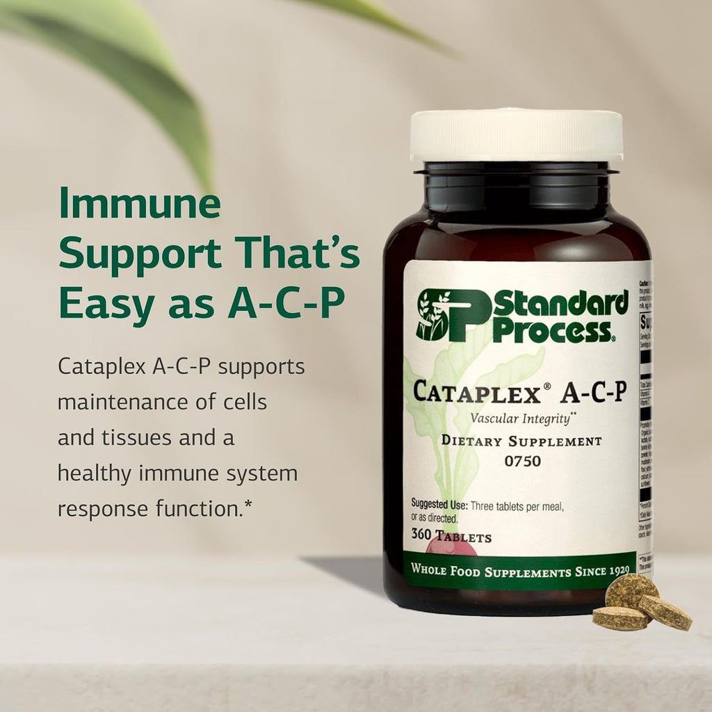 Standard Process Cataplex A-C-P, Cell, Tissue & Immune Support, 360 Tablets