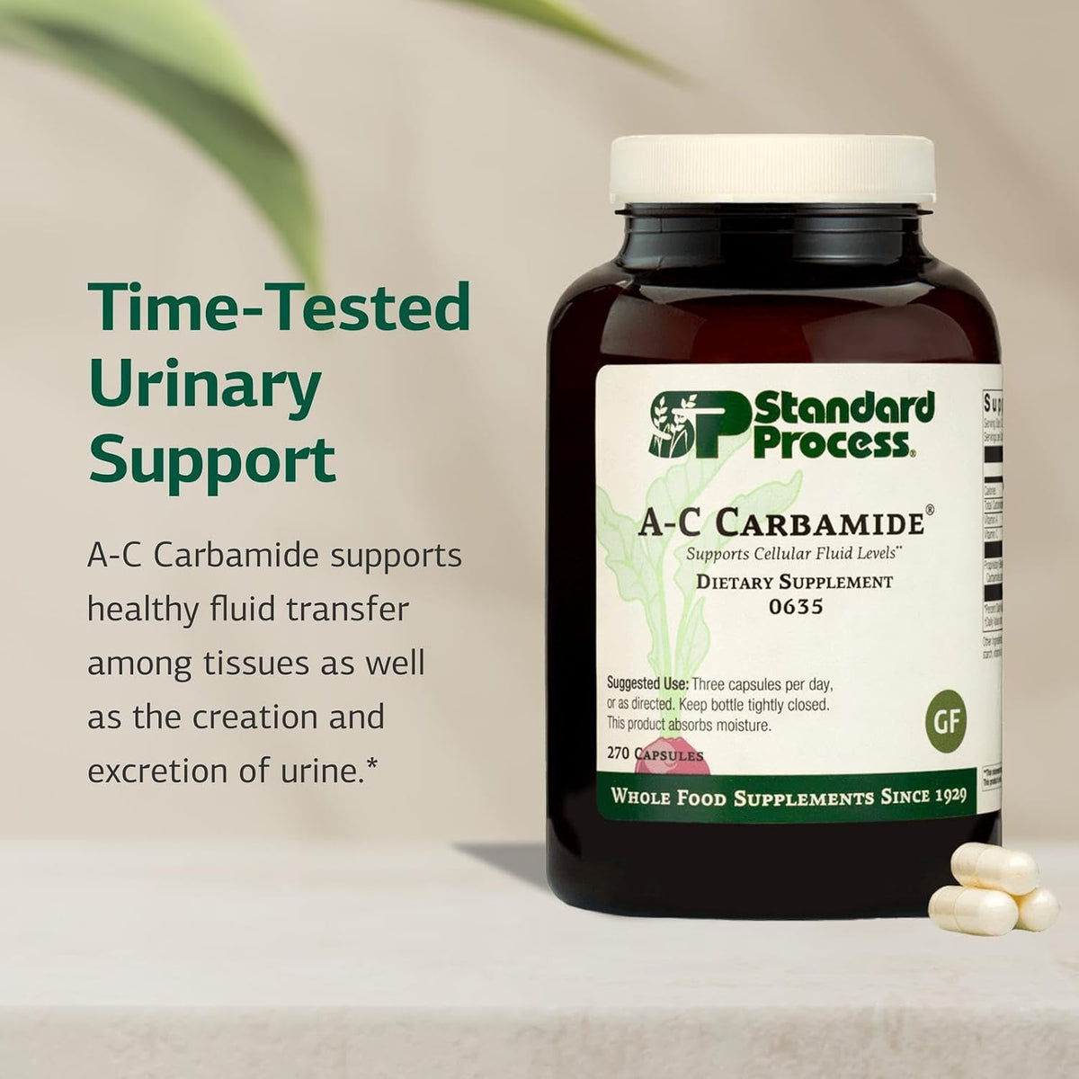 Standard Process A-C Carbamide, Urinary Tract Supplement, 270 Capsules