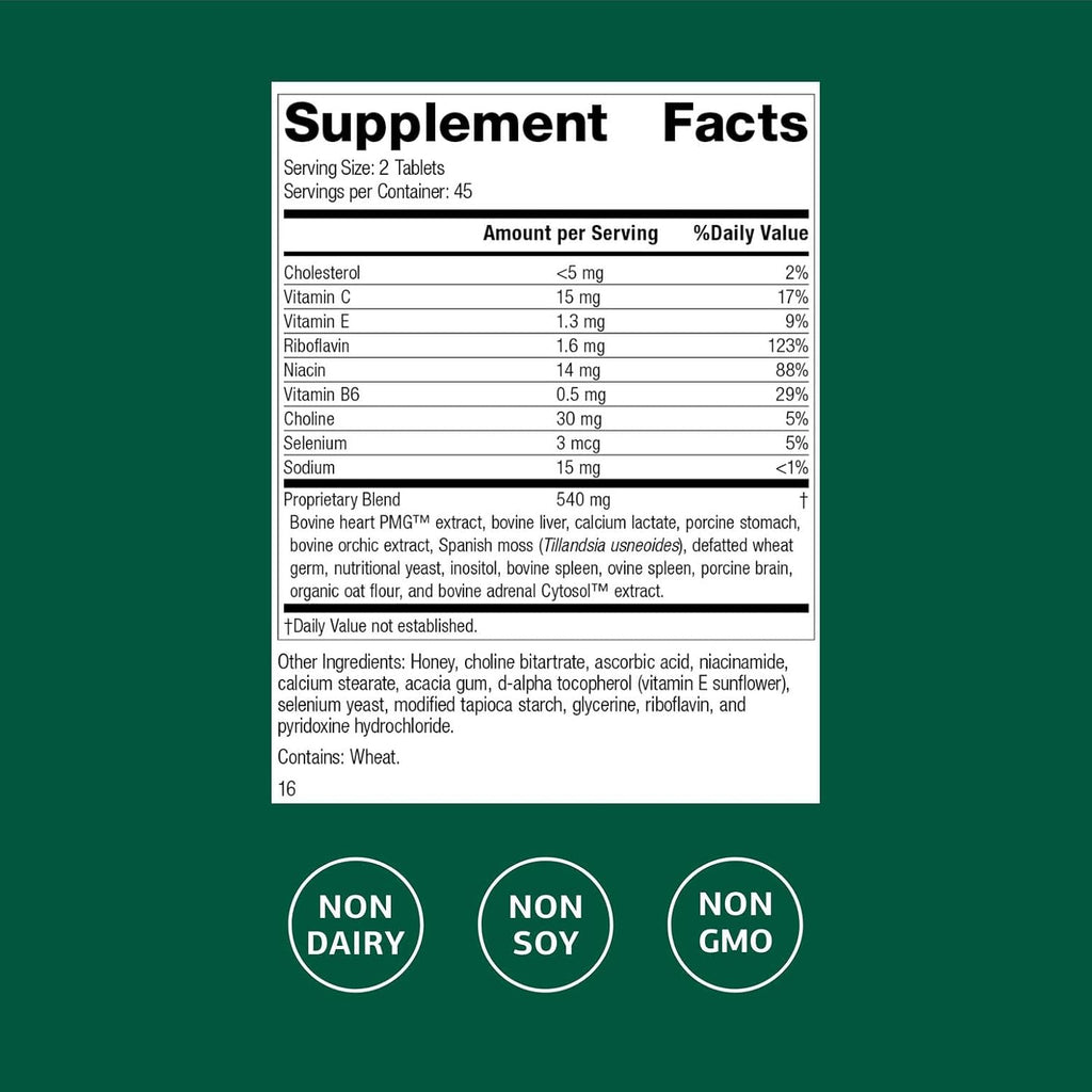 Standard Process Cardio-Plus, Heart & Circulation Support, 90 Tablets