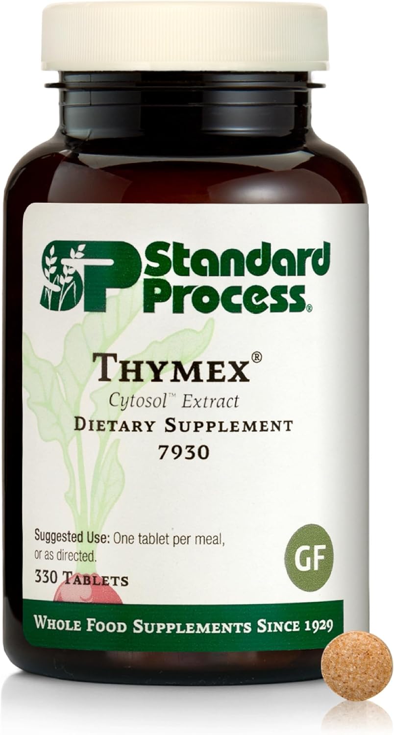 Standard Process Thymex Cytosol Extract, Immune Health, 330 Tablets