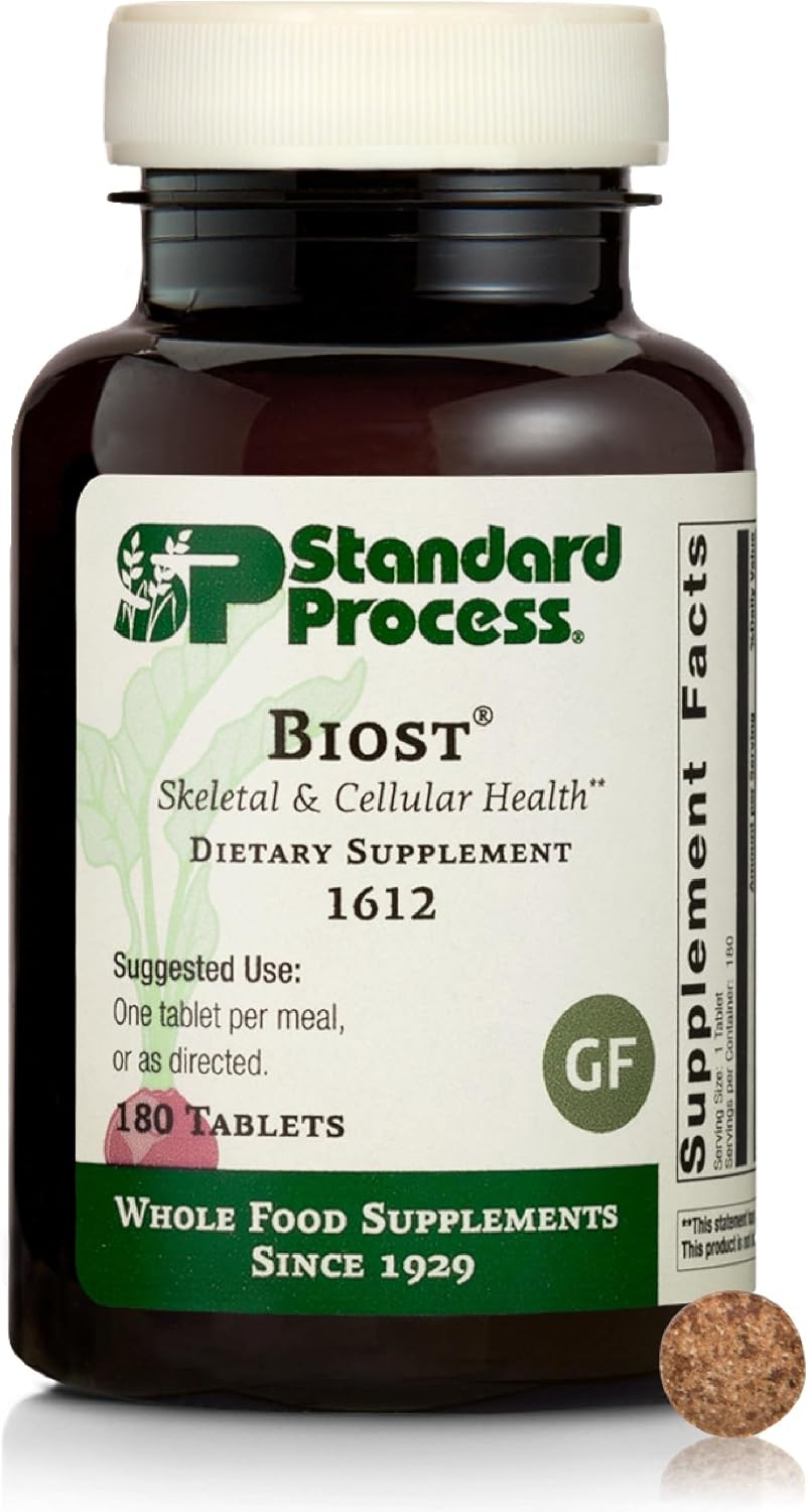 Standard Process Biost, Skeletal & Cellular Supplement, 180 Tablets