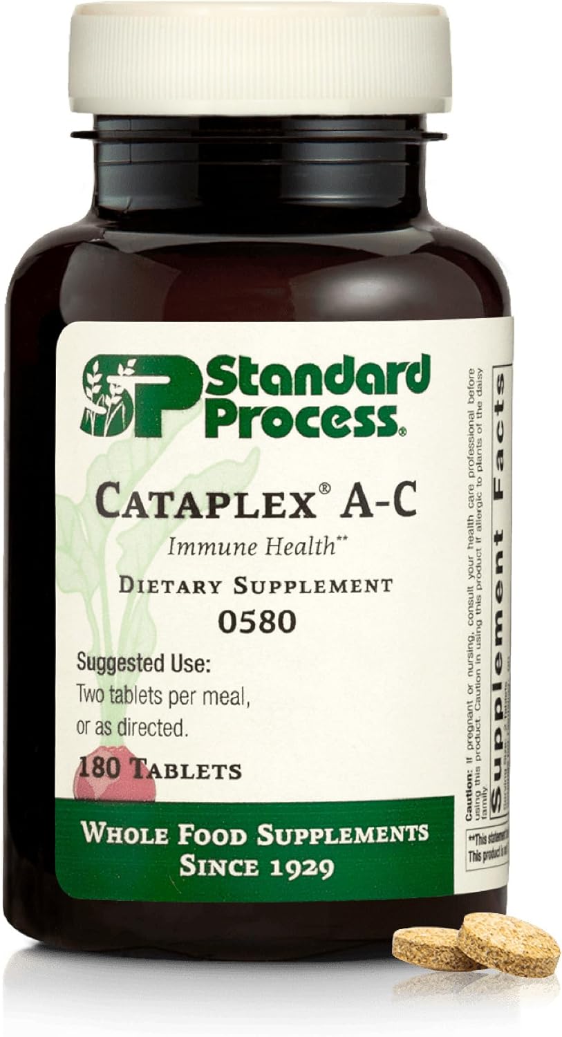 Standard Process Cataplex A-C, Immune & Cell Support, 180 Tablets