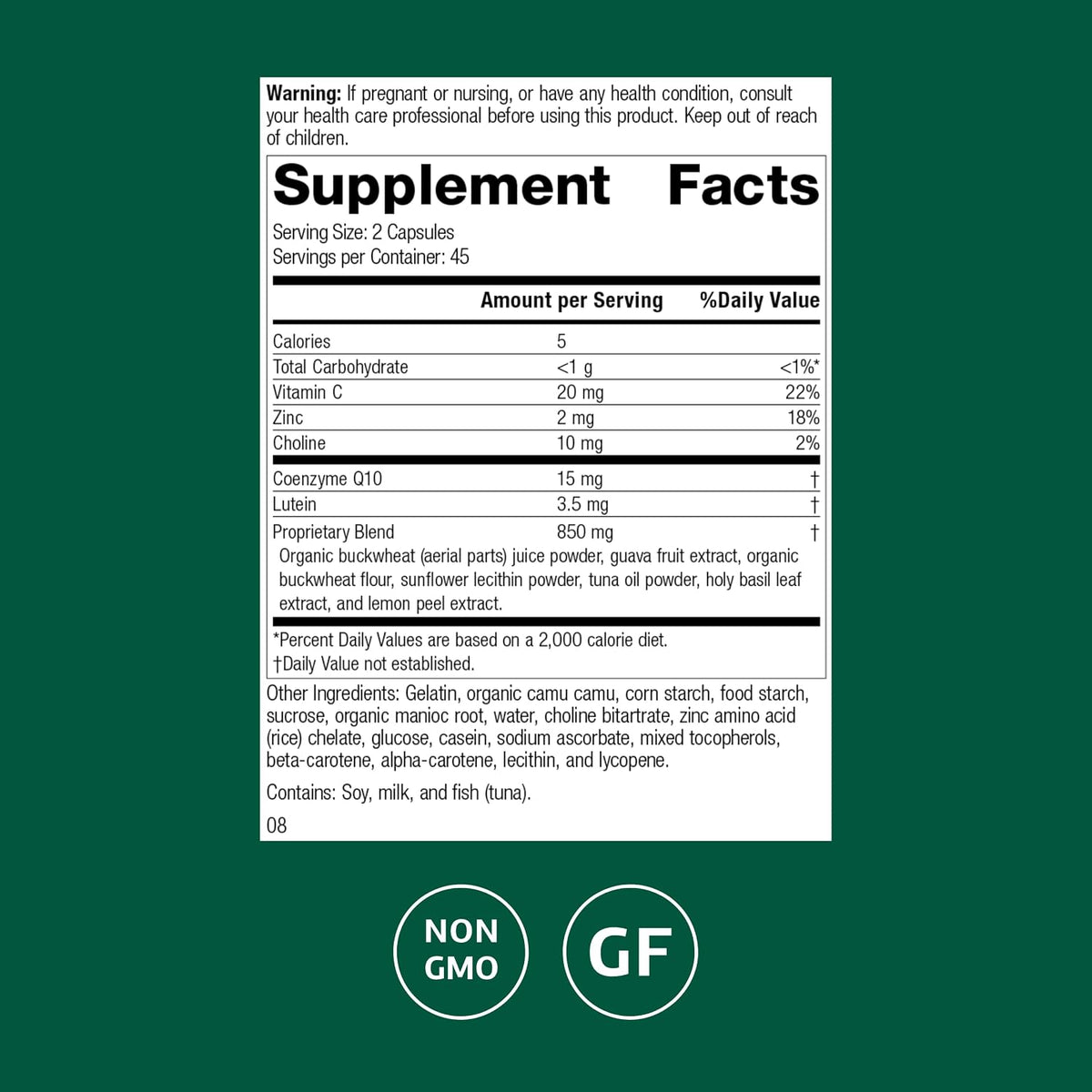 Standard Process Regeneplex, Skin Health Supplement, 90 Capsules