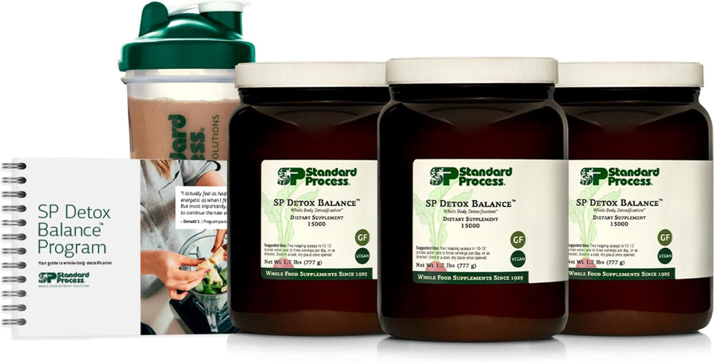 Standard Process SP Detox Balance Kit, Detox Cleanse Supplement, 28-Day Kit