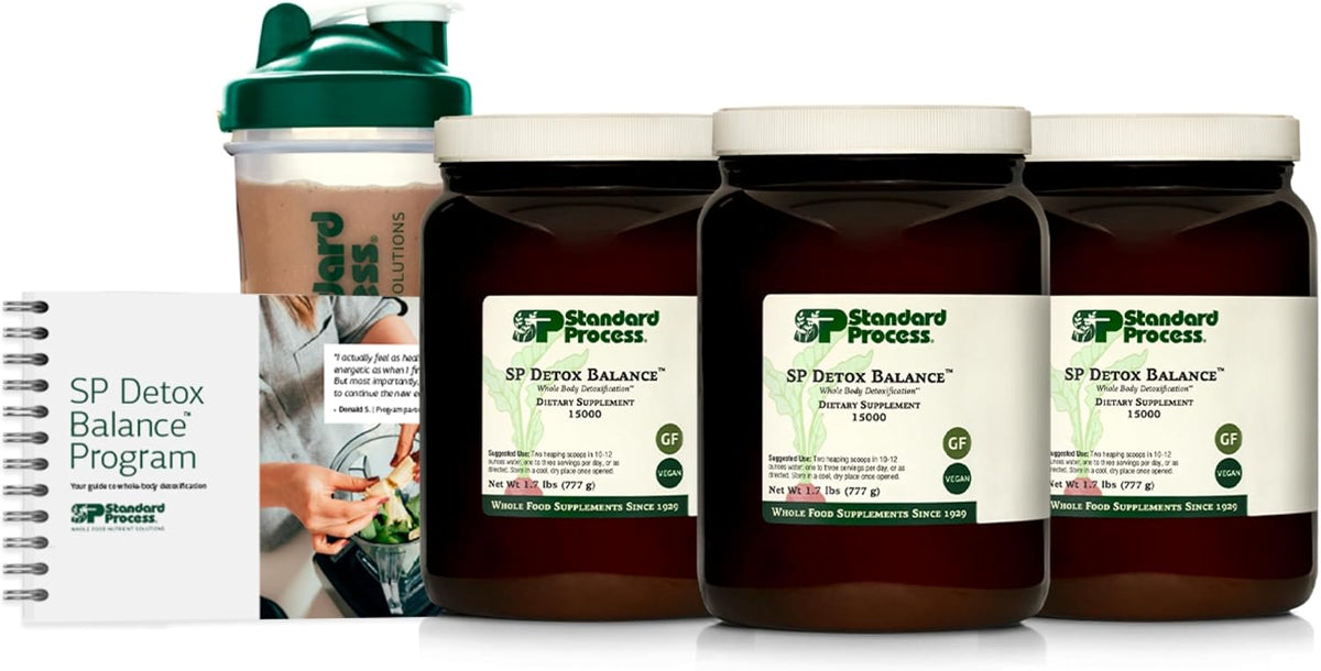 Standard Process SP Detox Balance Kit, Detox Cleanse Supplement, 28-Day Kit