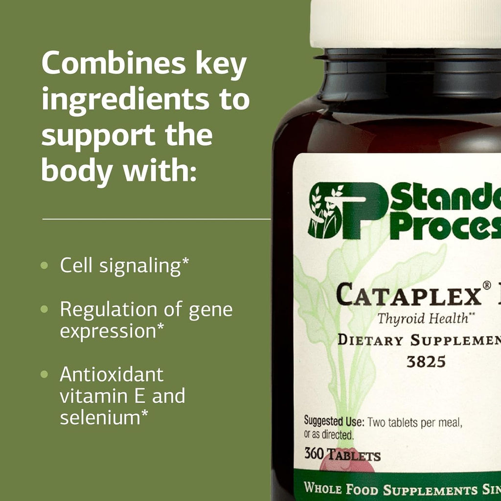 Standard Process Cataplex E, Thyroid & Endocrine Support, 360 Tablets