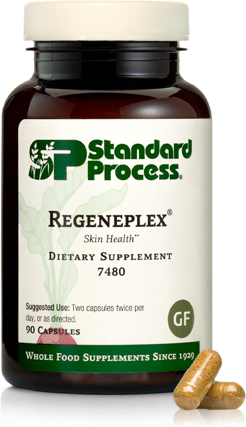 Standard Process Regeneplex, Skin Health Supplement, 90 Capsules