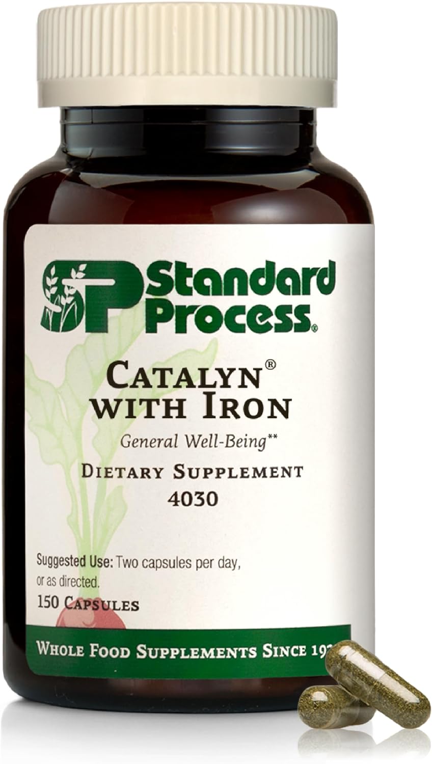 Standard Process Catalyn with Iron, General Wellness, 150 Capsules