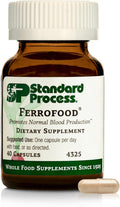 Standard Process Ferrofood, Blood Health & Iron Support, 40 Capsules