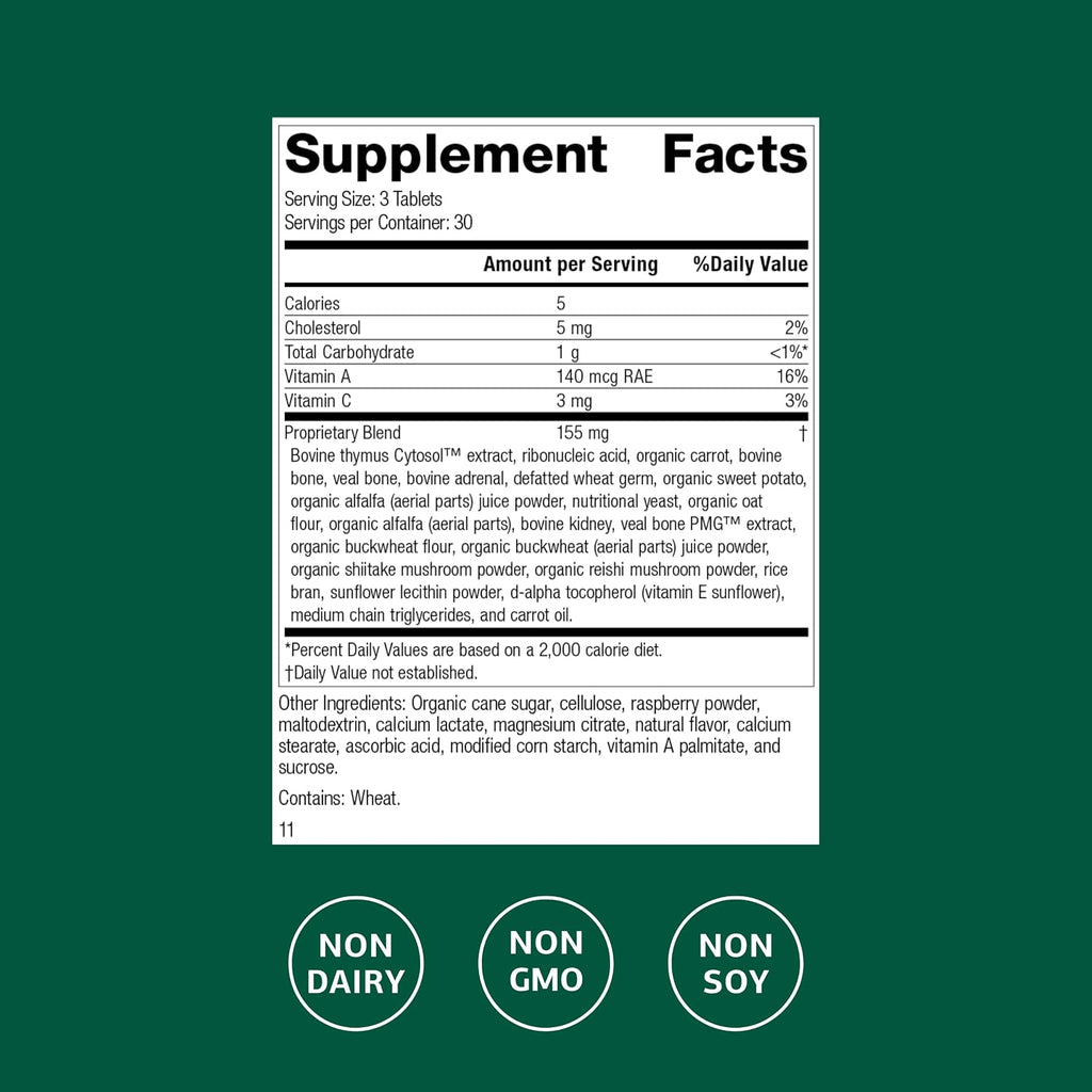 Standard Process Congaplex Chewable, Immune System Support, 90 Tablets