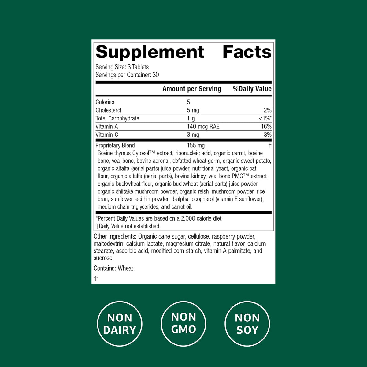 Standard Process Congaplex Chewable, Immune System Support, 90 Tablets