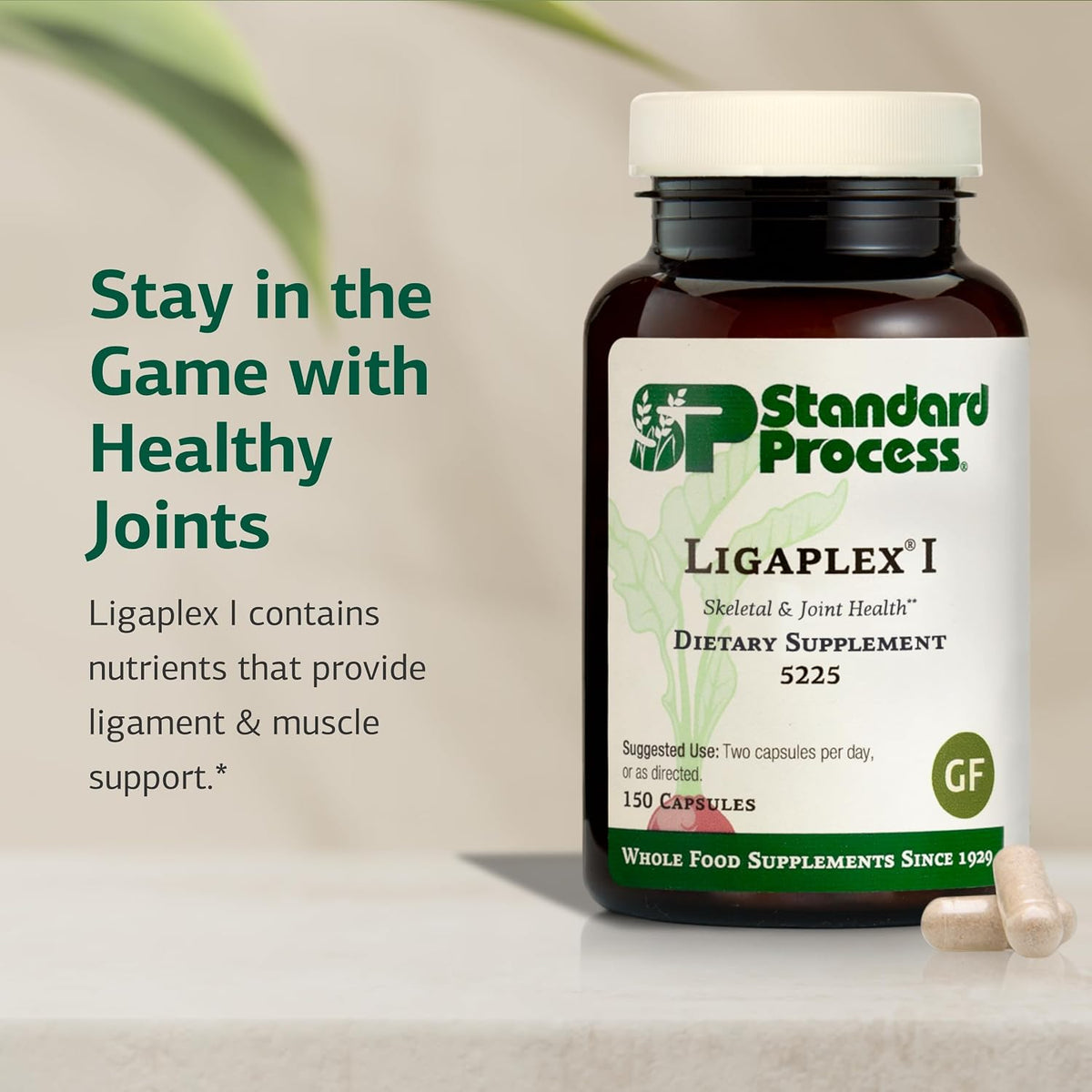 Standard Process Ligaplex I, Ligament, Cartilage & Joint, 150 Capsules