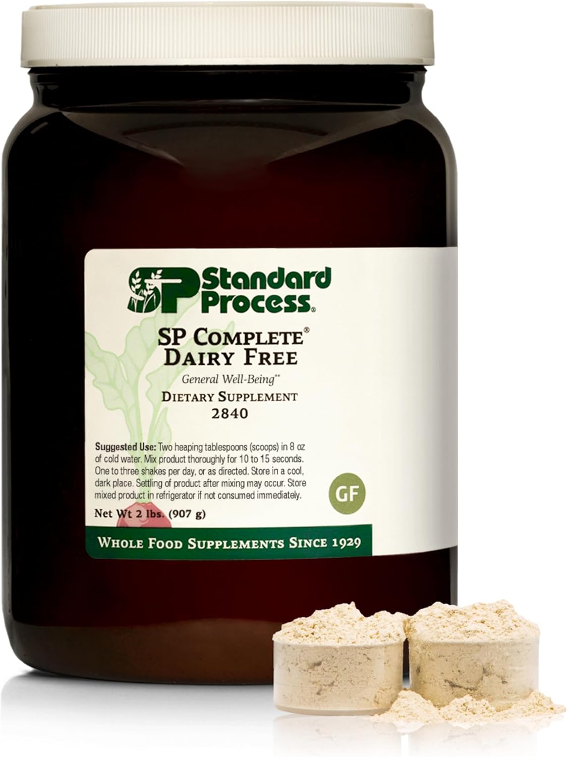 Standard Process SP Complete Dairy-Free Rice Protein Powder, 2 lbs