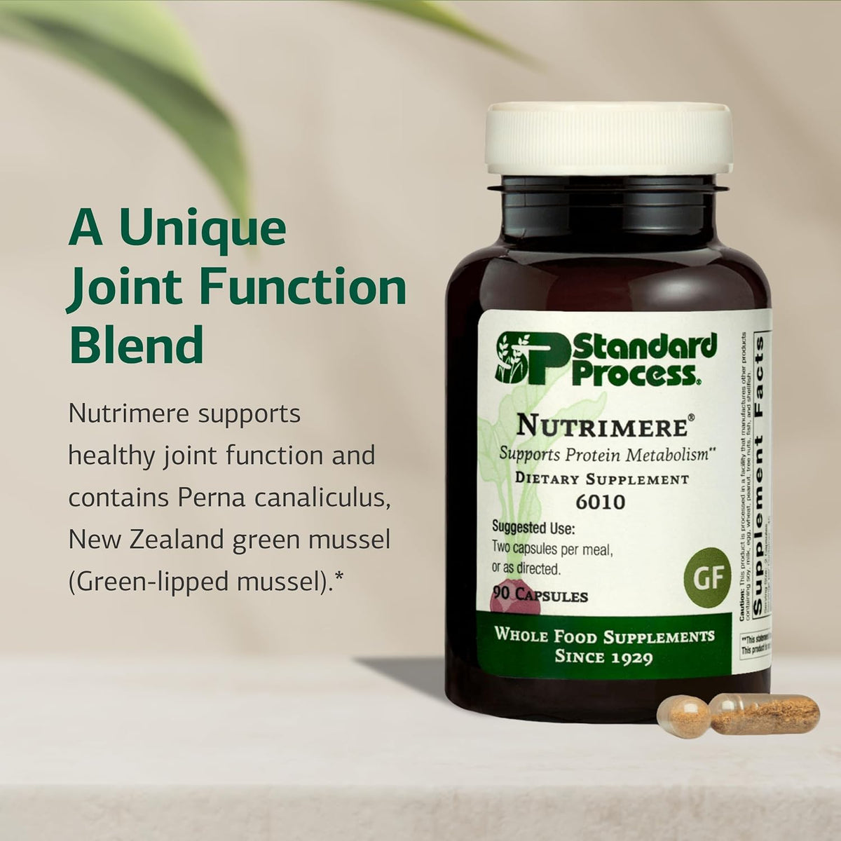 Standard Process Nutrimere, Joint Health Support Supplement, 90 Capsules