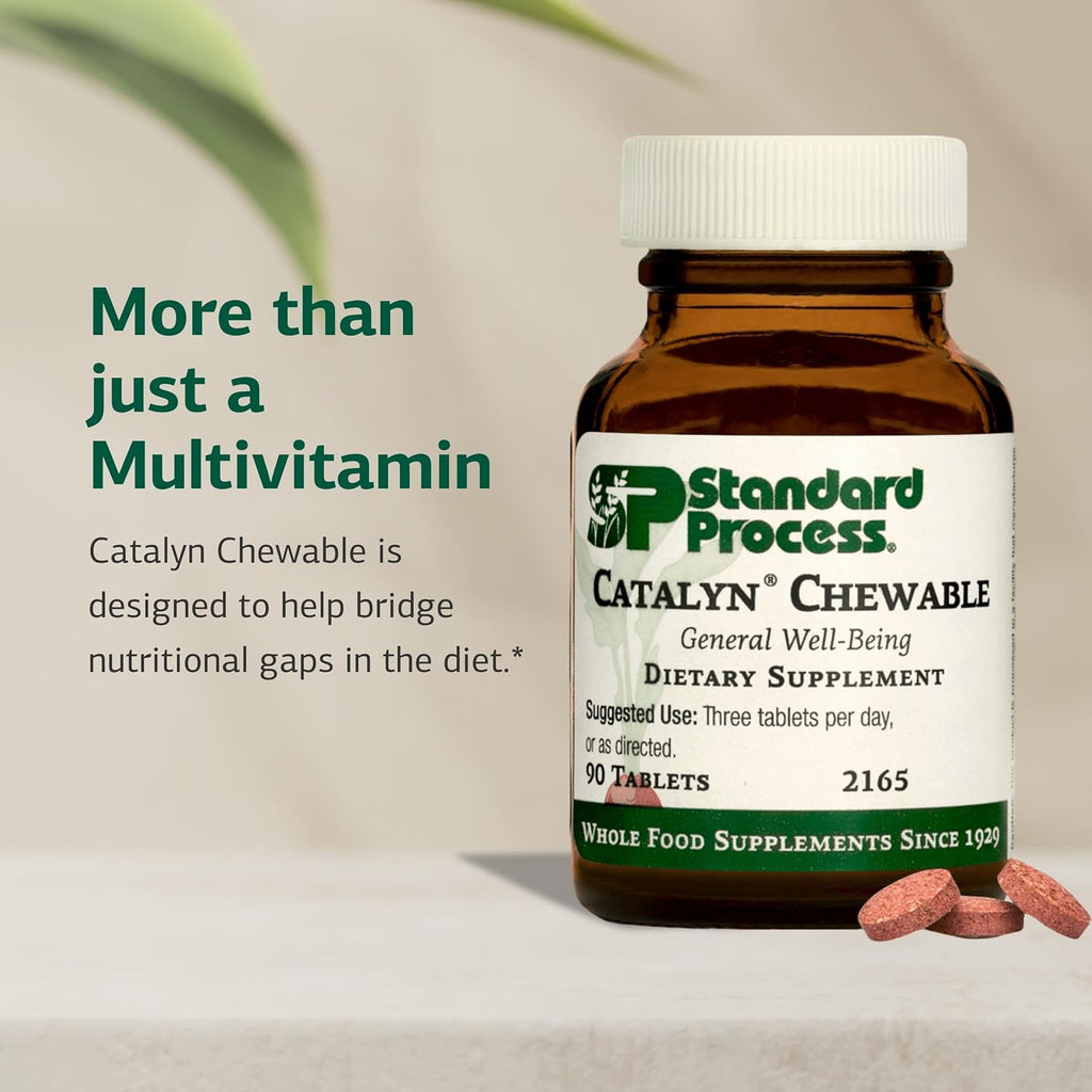 Standard Process Catalyn Chewable, General Wellness Supplement, 90 Tablets
