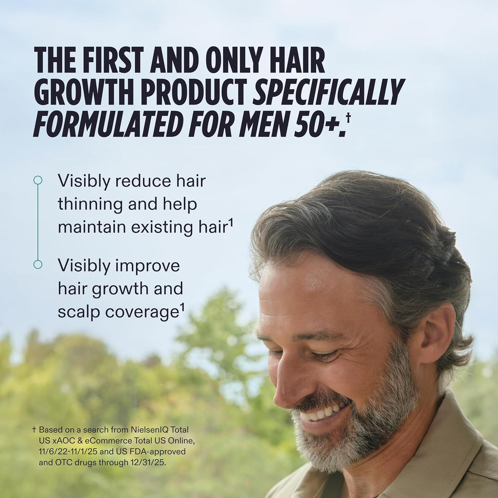 Nutrafol Men 50+ Hair Growth Supplements, Age 50+