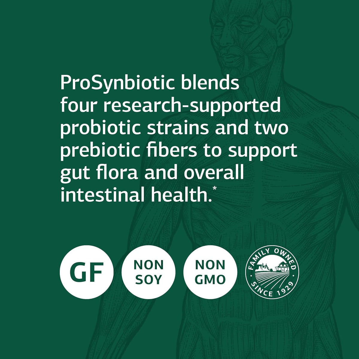 Standard Process ProSynbiotic, Immune & Digestive Health, 90 Capsules