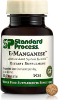 Standard Process E-Manganese, for Antioxidant & Cellular Health, 50 Tablets