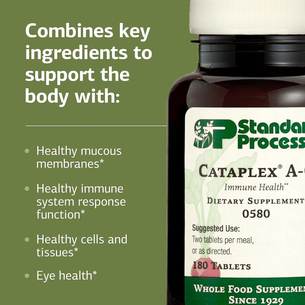 Standard Process Cataplex A-C, Immune & Cell Support, 180 Tablets