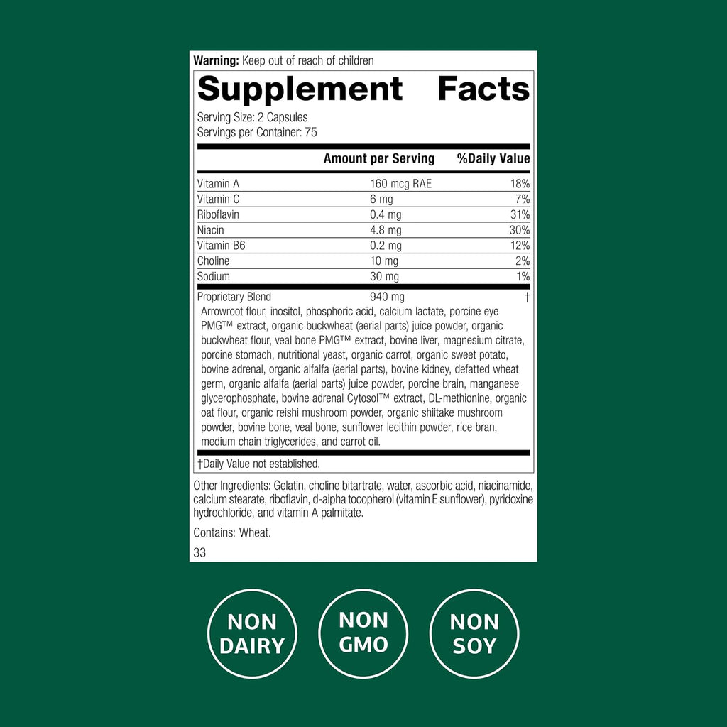 Standard Process Eyeplex, Vascular & Eye Health Supplement, 150 Capsules