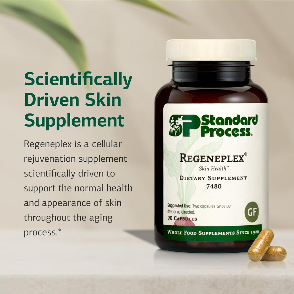 Standard Process Regeneplex, Skin Health Supplement, 90 Capsules