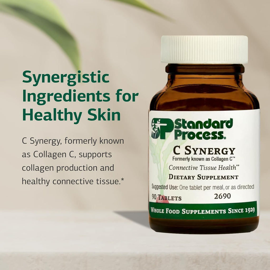 Standard Process C Synergy, Collagen Production Support, 90 Tablets