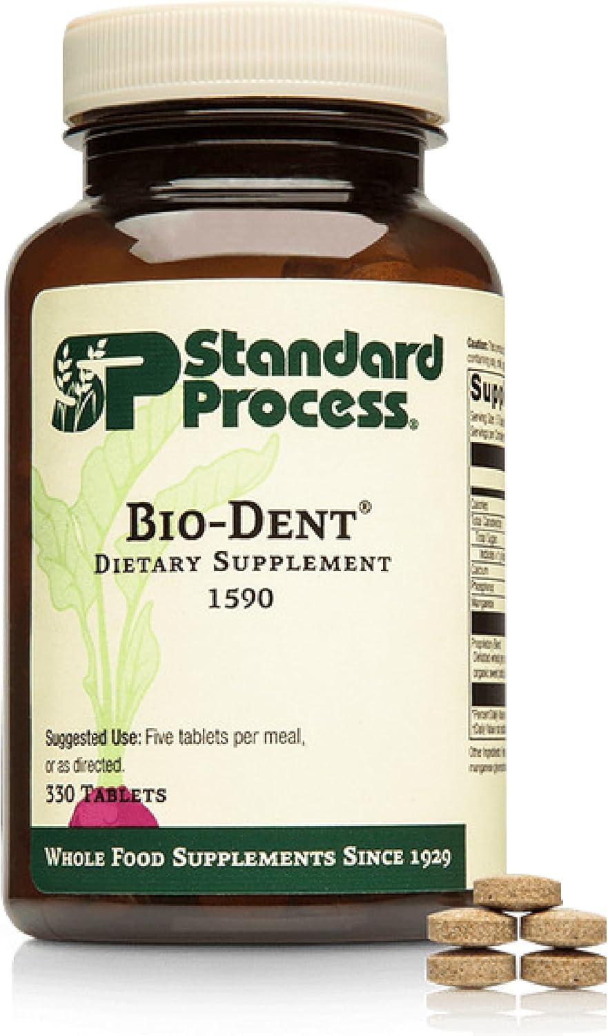 Standard Process Bio-Dent Skeletal Health Supplement, 330 Tablets
