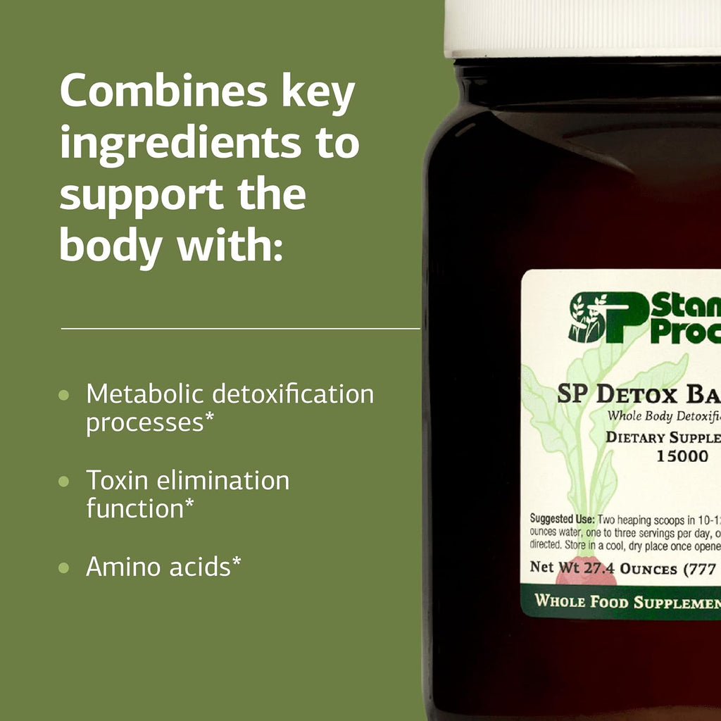Standard Process SP Detox Balance, Detox Cleanse Supplement, 28 oz