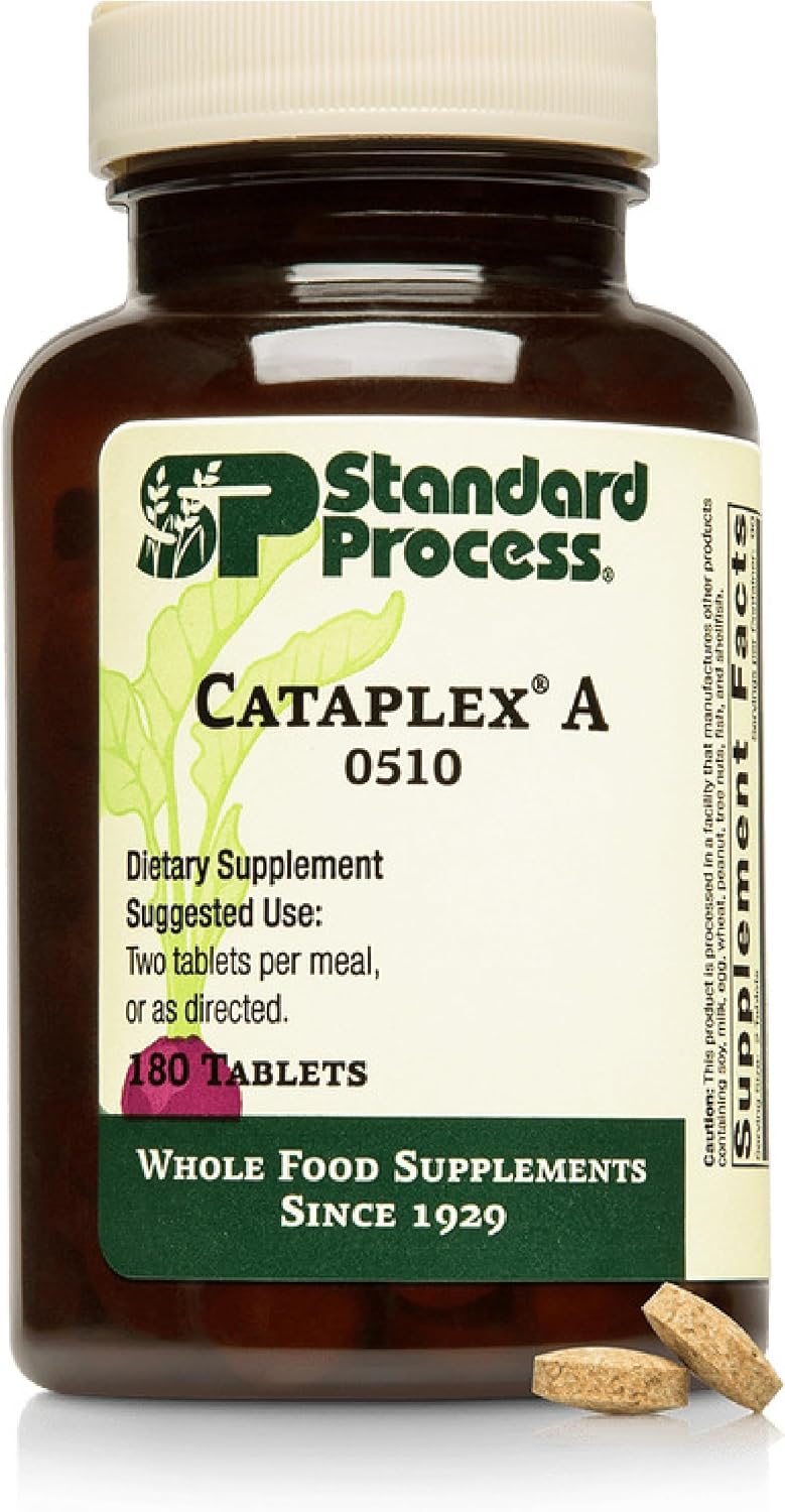 Standard Process Cataplex A, Eye & Mucous Membrane Support, 180 Tablets