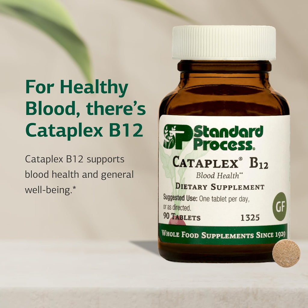 Standard Process Cataplex B12, Blood & Nervous System Support, 90 Tablets