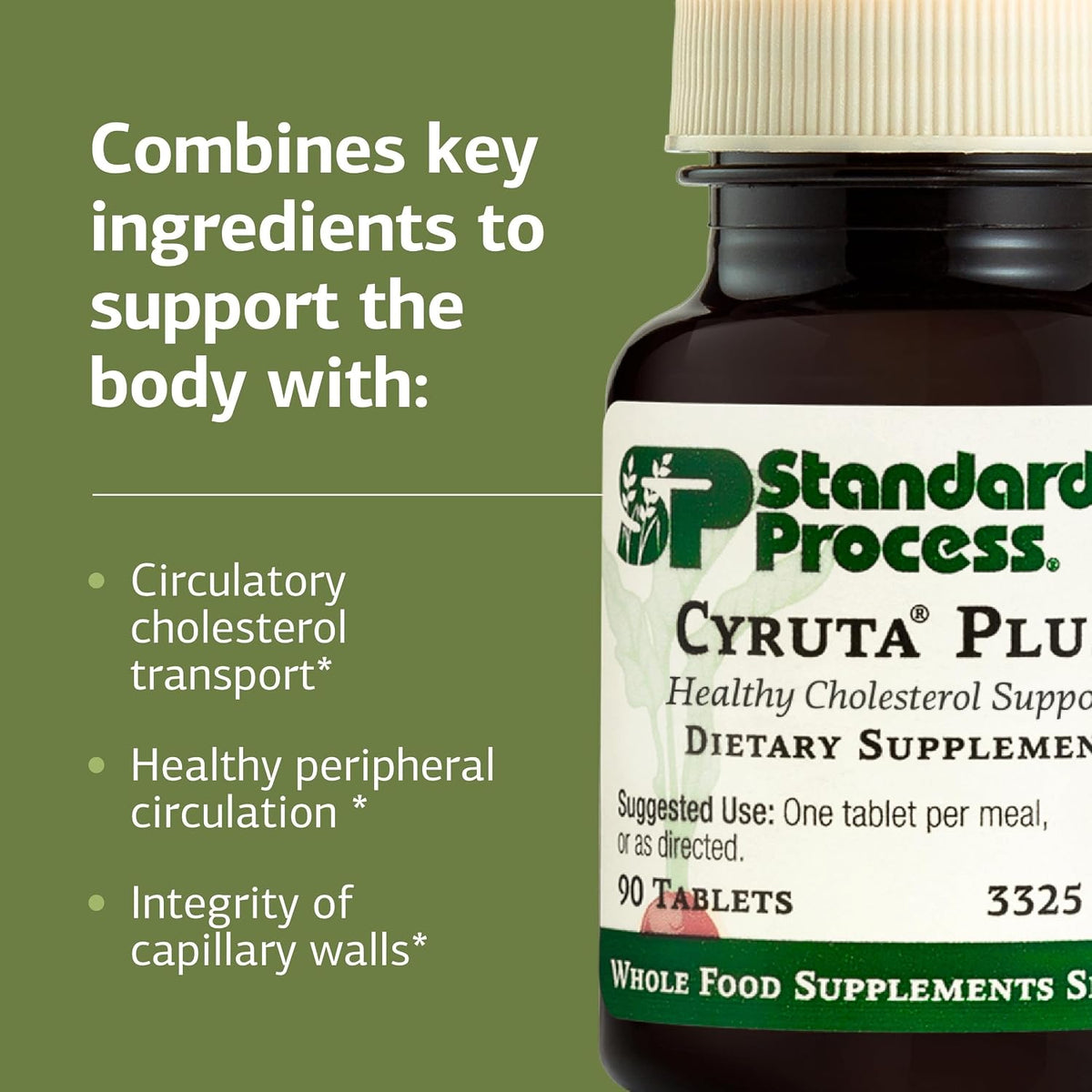 Standard Process Cyruta Plus, Circulation Support Supplement, 90 Tablets