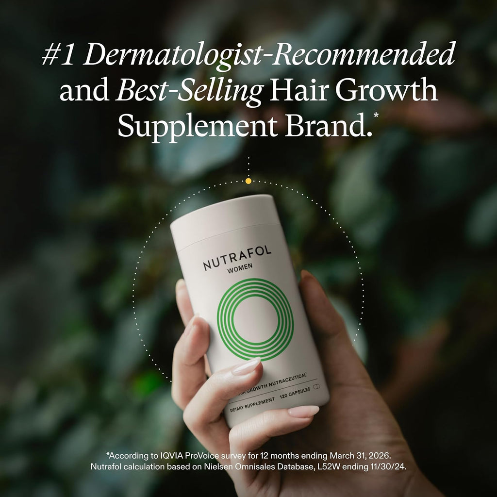 Nutrafol Women Hair Growth Supplements, Ages 18-44, 2-Month Bundle