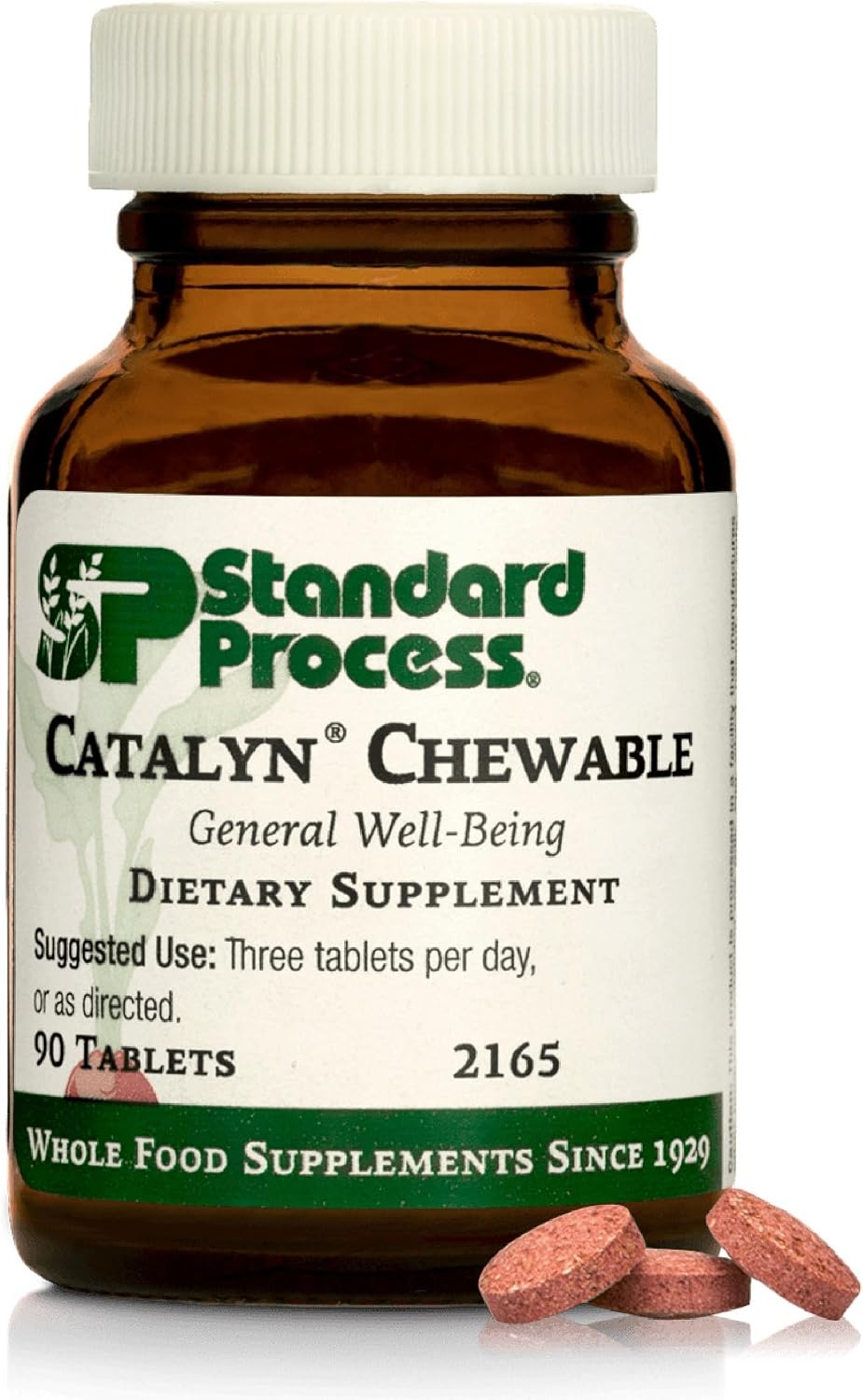 Standard Process Catalyn Chewable, General Wellness Supplement, 90 Tablets