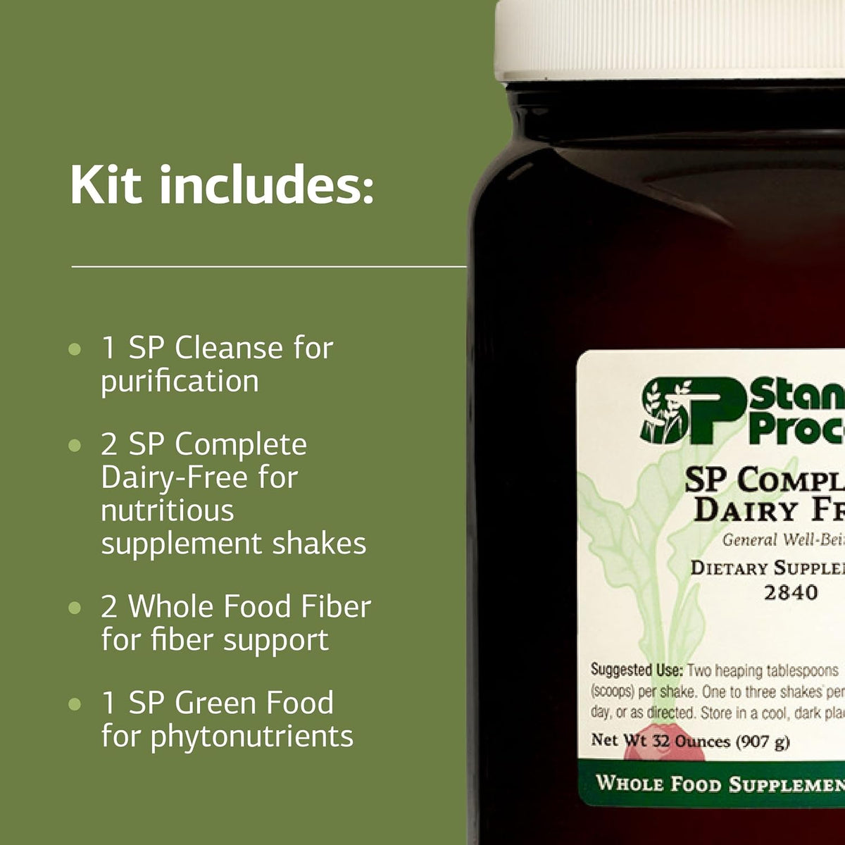Standard Process Purification Kit with SP Complete Dairy Free 21-Day, 1 Kit