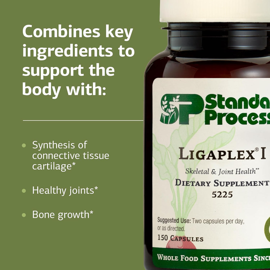Standard Process Ligaplex I, Ligament, Cartilage & Joint, 150 Capsules