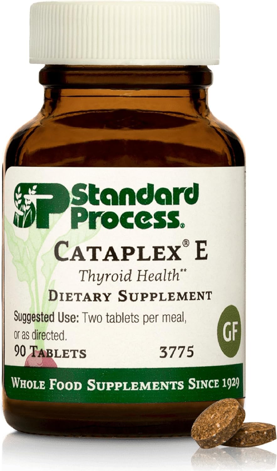 Standard Process Cataplex E, Thyroid & Endocrine Support, 90 Tablets