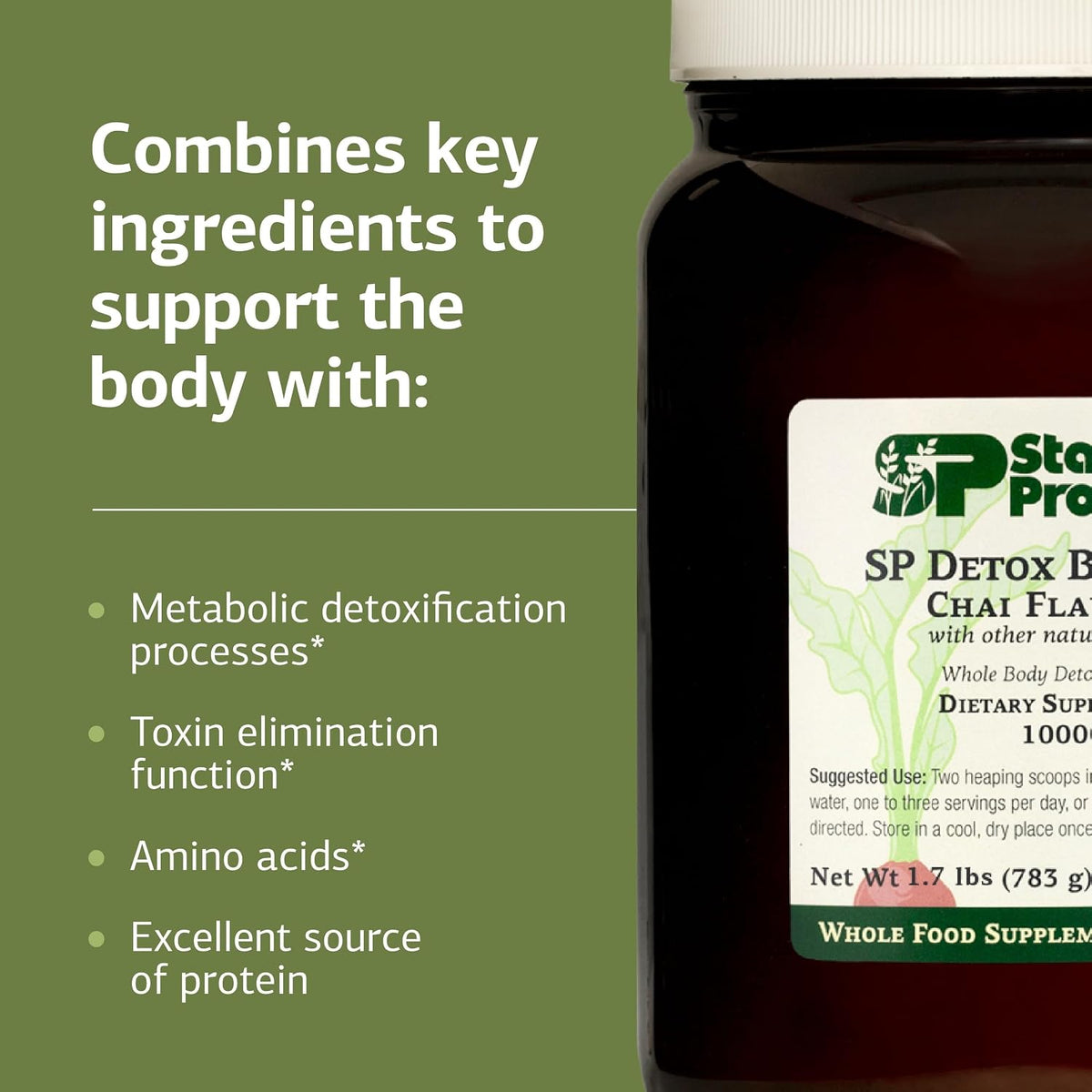 Standard Process SP Detox Balance Chai, Detox Cleanse, 28-Day Kit