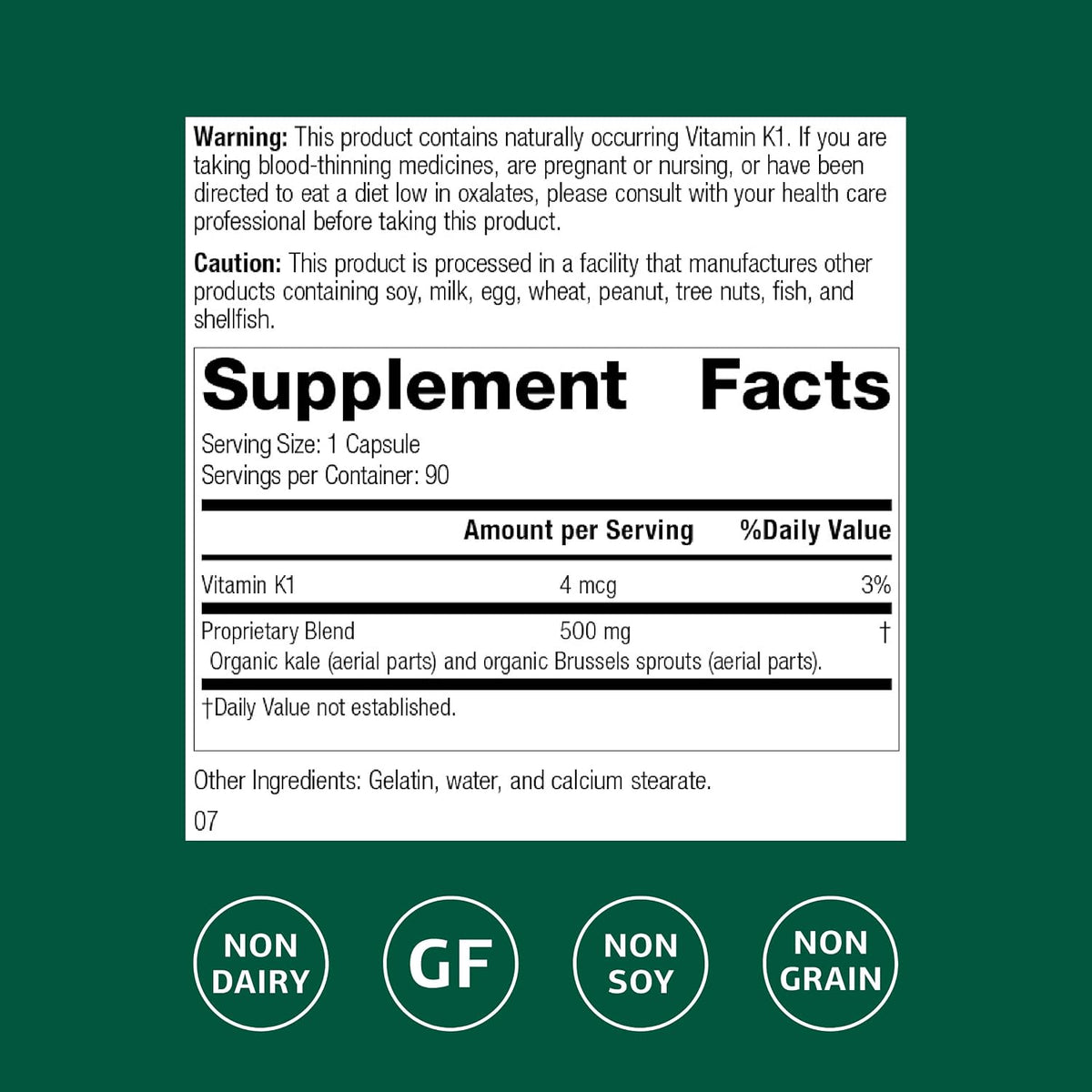 Standard Process Cruciferous Complete, Detox & Liver Support, 90 Capsules