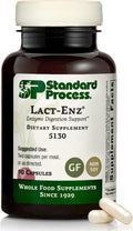 Standard Process Lact-ENZ, Enzyme Digestion & Probiotic Aid, 90 Capsules