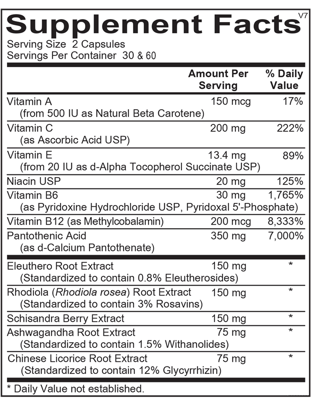 Ortho Molecular Adapten-All — 60 Capsules