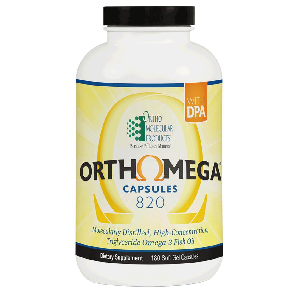 Ortho Molecular Products Orthomega820 180CT
