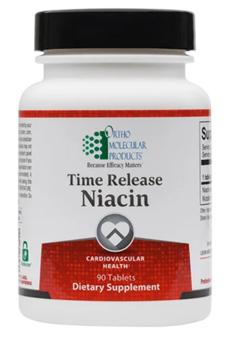 ORTHO MOLECULAR 90CT           Time Release Niacin