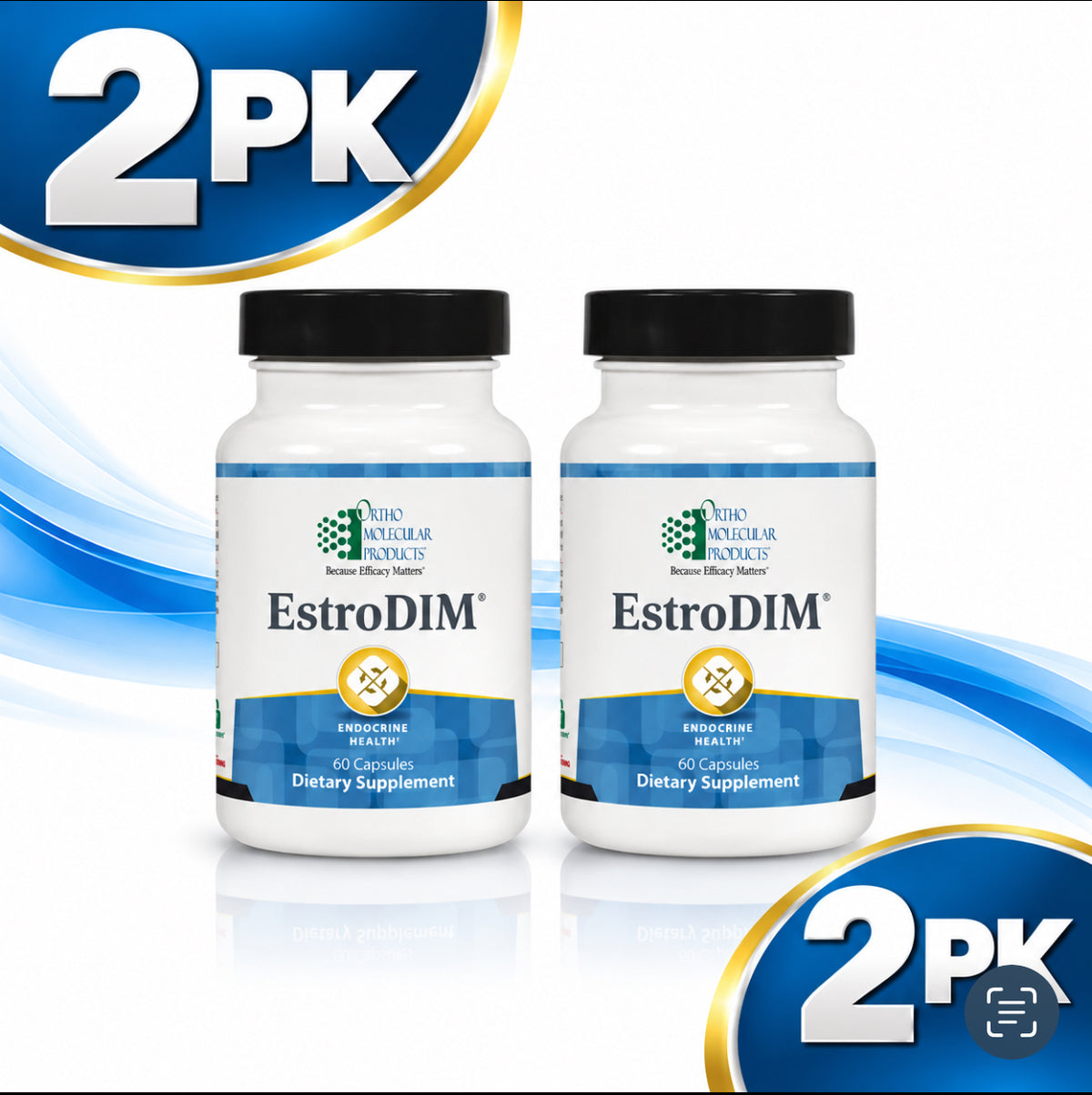 (2pk) Ortho Molecular EstroDim 30 Capsules (2pk)