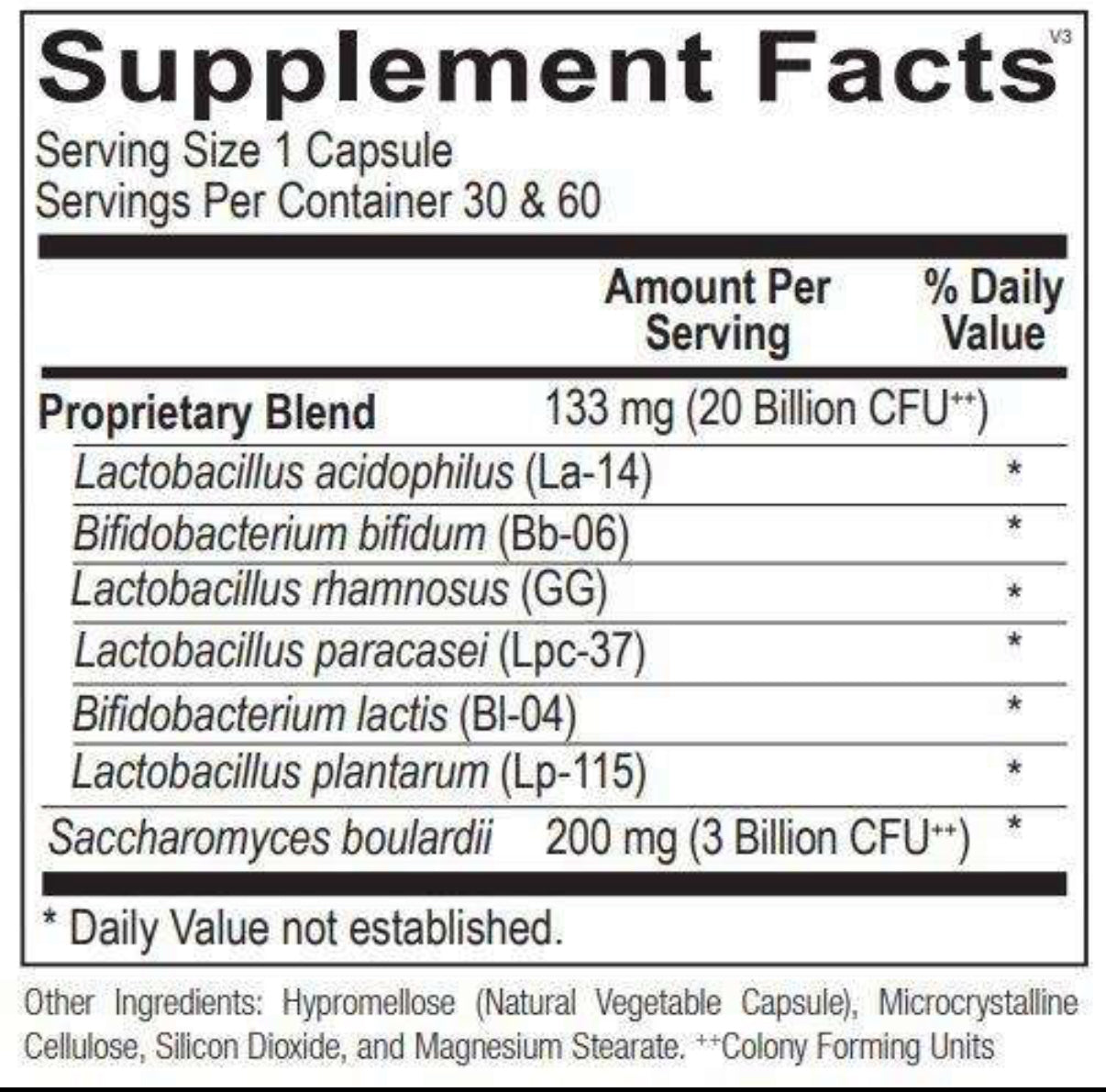 Ortho Molecular Products Ortho Biotic — 60Capsules