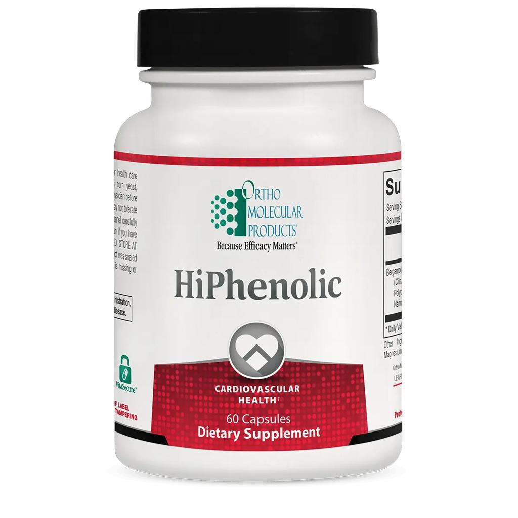 Ortho Molecular Products HiPhenolic – 60 Capsules | Dietary Supplement