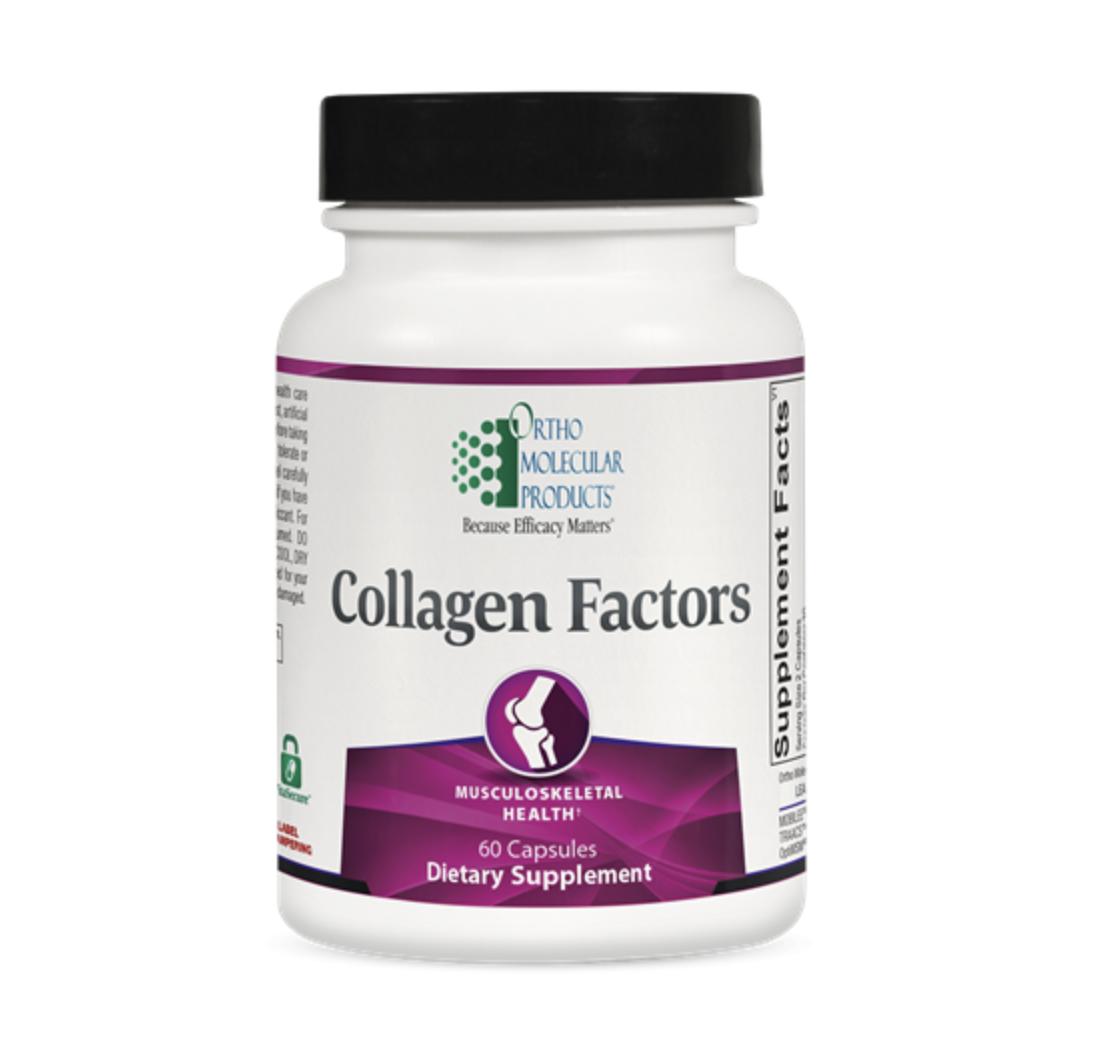 Ortho Molecular Products Collagen Factors – 60 Capsules