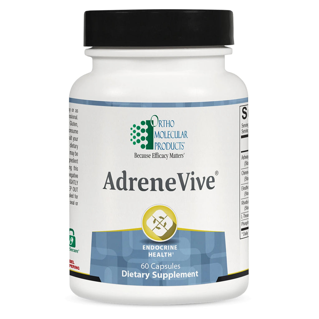 Ortho Molecular Products AdreneVive – 60 Capsules
