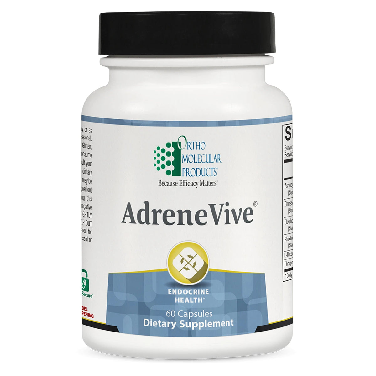 Ortho Molecular Products AdreneVive – 60 Capsules