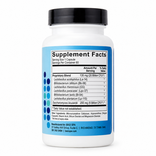 Basi Spa Bio Ultra – 60 Capsules | Ultimate Probiotic Blend