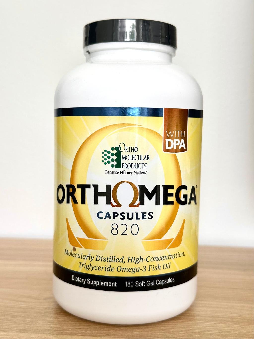 Ortho Molecular Products Orthomega820 180CT